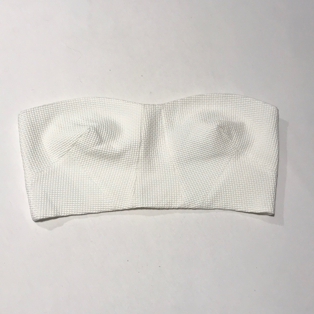 Top shop white Bandeau